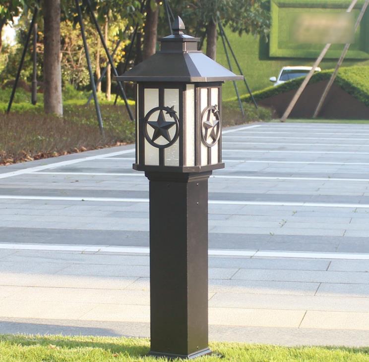 Lámpara de césped al aire libre Parque Residencial moderno jardín lámpara de césped