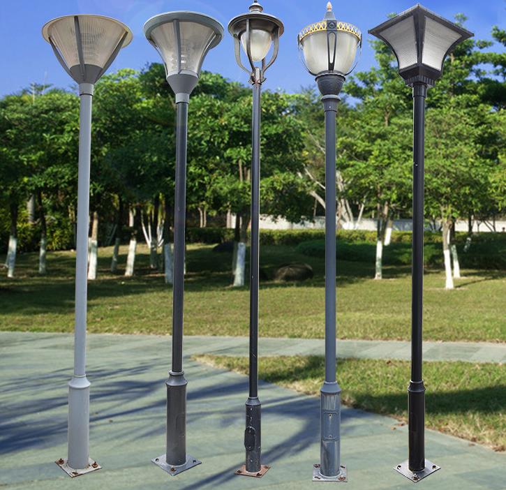 Lámpara de césped, lámpara de calle, lámpara de poste alto, Lámpara LED de patio